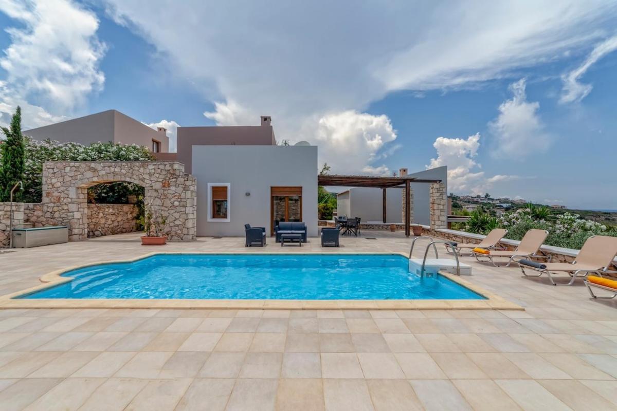 Karena Seaview Villa Gerani Chanion Dış mekan fotoğraf