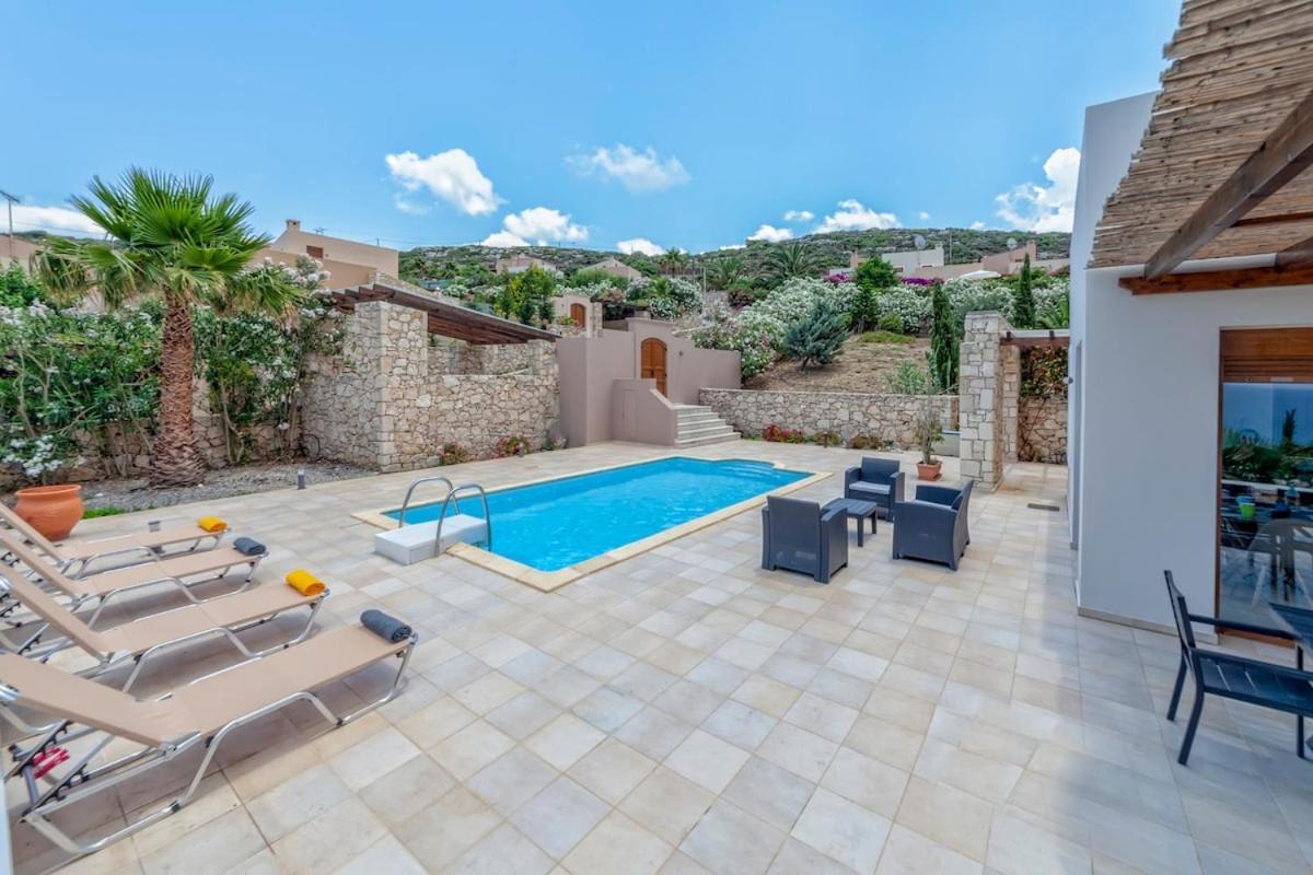 Karena Seaview Villa Gerani Chanion Dış mekan fotoğraf