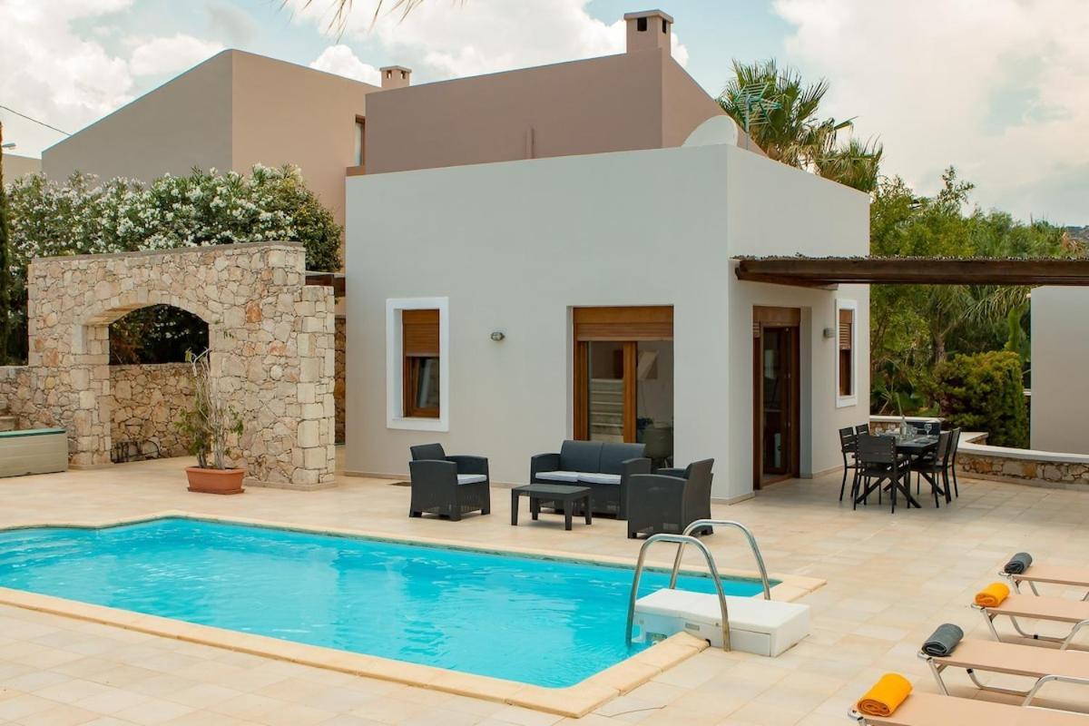 Karena Seaview Villa Gerani Chanion Dış mekan fotoğraf