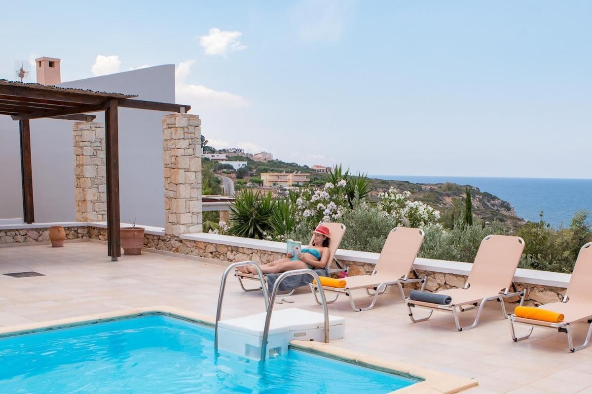 Karena Seaview Villa Gerani Chanion Dış mekan fotoğraf